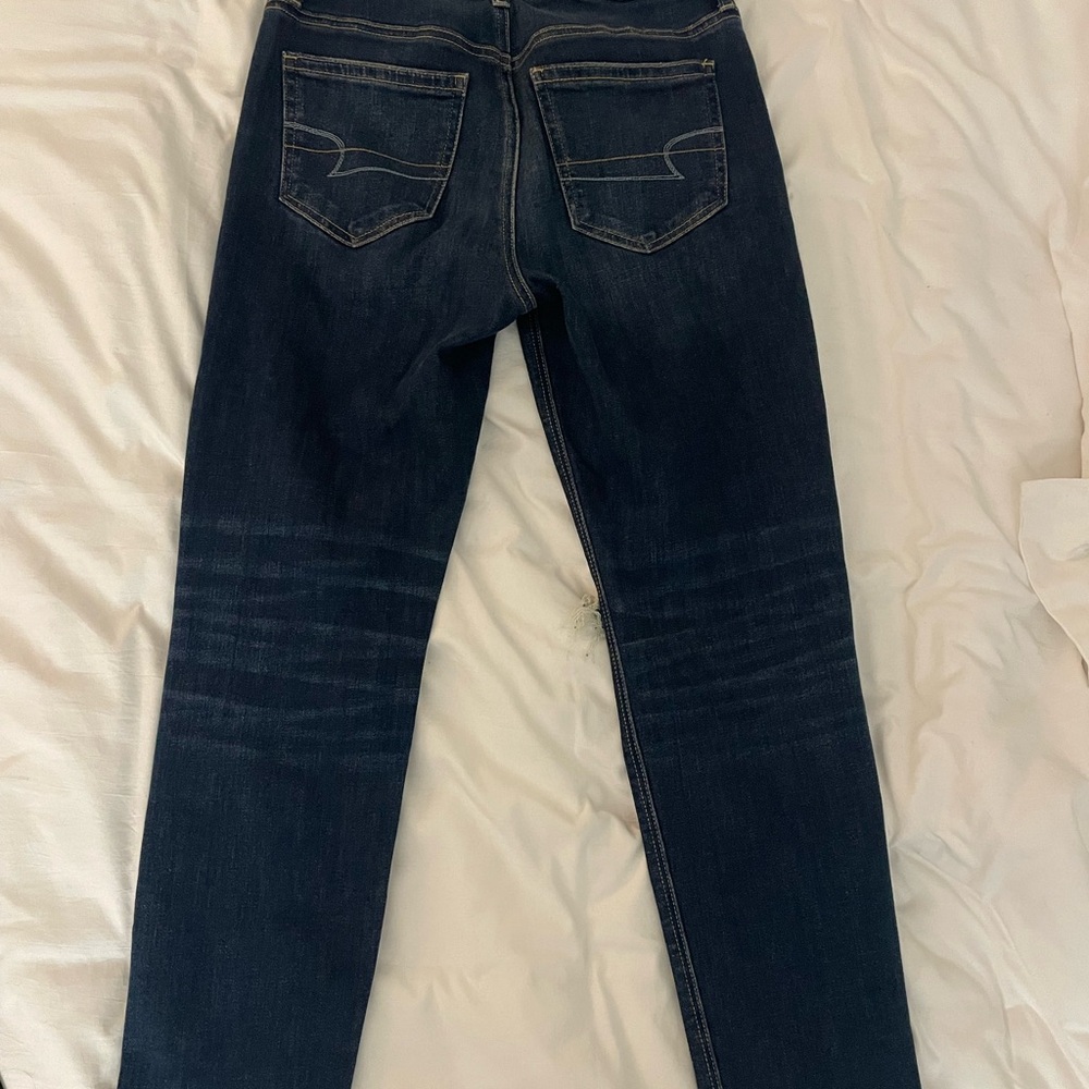 American Eagle Blue Women's Jeans - Picture 2 of 7